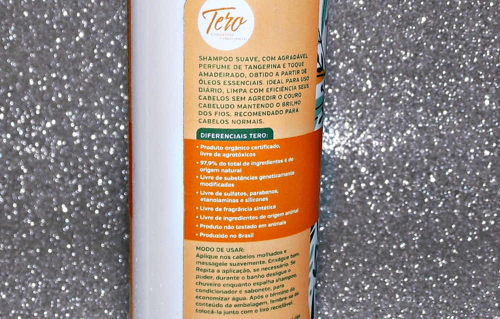 Resenha: Shampoo vegano, low poo e orgânico da Tero Cosmética!