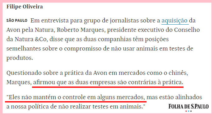Natura testa em animais? Entenda a trajetória da empresa em relação a essa prática!