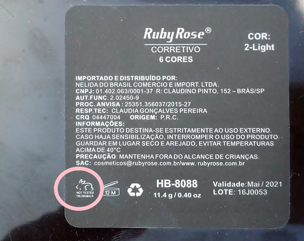 Ruby Rose usa selo “cruelty-free” de ONG Australiana sem autorização