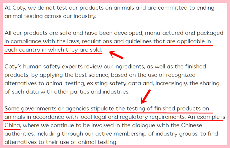 Coty ainda testa em animais. Entenda a crueldade envolvendo a empresa! (2019)
