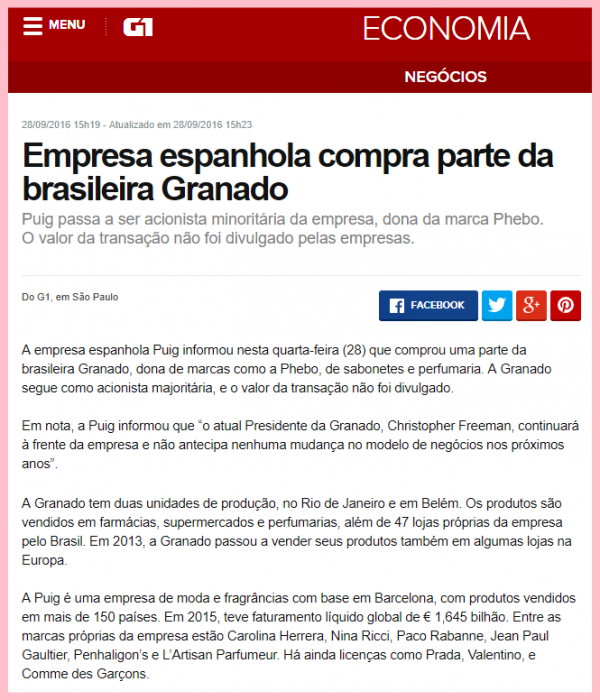 Granado (Phebo) testa em animais? Entenda a controvérsia envolvendo a marca! (2019)