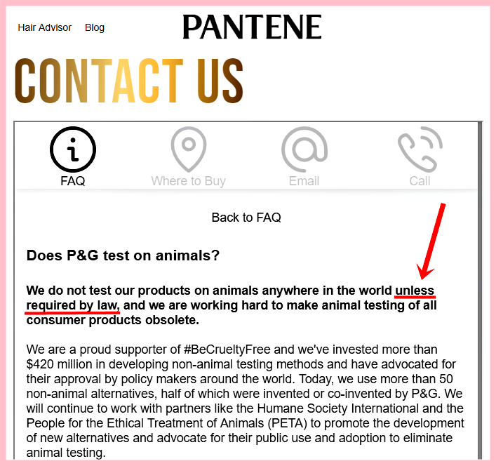 Pantene testa em animais. Confira comprovações! (2019)